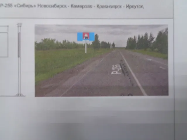 Иркутская область, Зиминский район, автодорога Р-255 «Сибирь» Новосибирск-Кемерово-Красноярск-Иркутск, 1611 км + 460 м (справа)