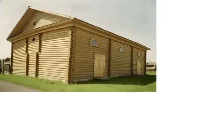 Нежилое здание (Амбар), Красноярский край,  г. Енисейск, пер. Партизанский, зд. 16
