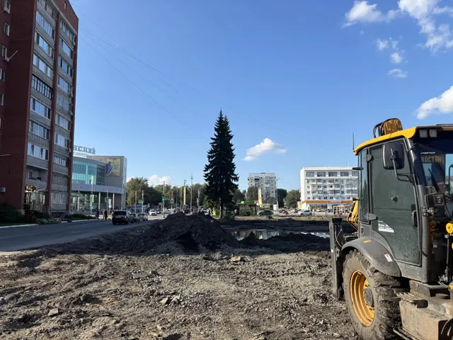 Место для размещения павильона по адресному ориентиру: ул. Карельцева - ул. Пушкина