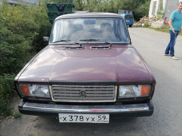 Автомобиль легковой LADA, 210740, 2008 года выпуска, цвет кузова (кабины, прицепа) темно-вишневый, идентификационный номер (VIN) KTA21074092857429.