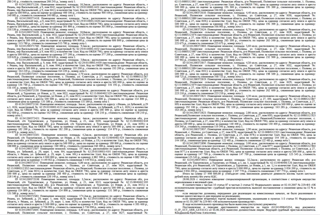 Помещение, назначение: нежилое, наименование: нежилое помещение Н42 в многоквартирном доме, подвал № 0, кадастровый номер 62:29:0110005:4431, площадь 10,3 кв.м., местоположение: Рязанская область, г Рязань, пер Васильевский, д 9, пом Н42. Взыскатель: УФНС по Рязанской области. Должник: Плаксин Е.Н.