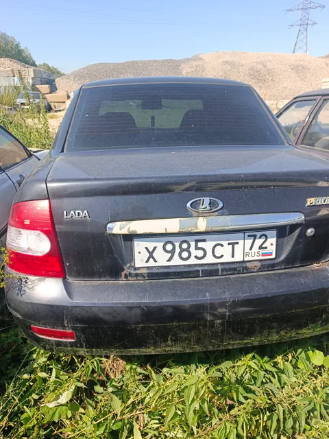 Автомобиль Лада Приора, г.р.з. Х985СТ72, VIN XTA21701090201911, 2009 г.в. ТС имеет ограничения ФССП на регистрационные действия (ключи и документы отсутствуют, техническое состояние не проверялось, пробег не известен). Имущество продается в том виде, в каком оно есть, в случае продажи возврату/обмену не подлежит. За скрытые дефекты имущества Продавец ответственности не несет.