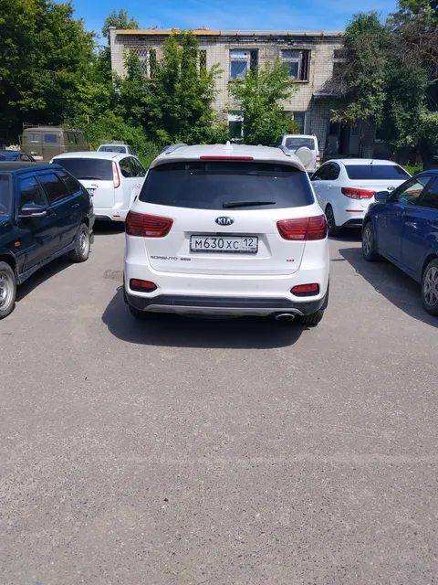 Транспортное средство KIA SORENTO, 2019 г.в., г/н М630ХС12, VIN XWEPH813DK0004548, белого цвета
