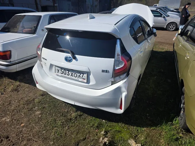 Автомобиль марки Toyota Aqua гибрид, г/н У503ХО27 ,2017 г.в., № кузова NHP106614813, цвет белый