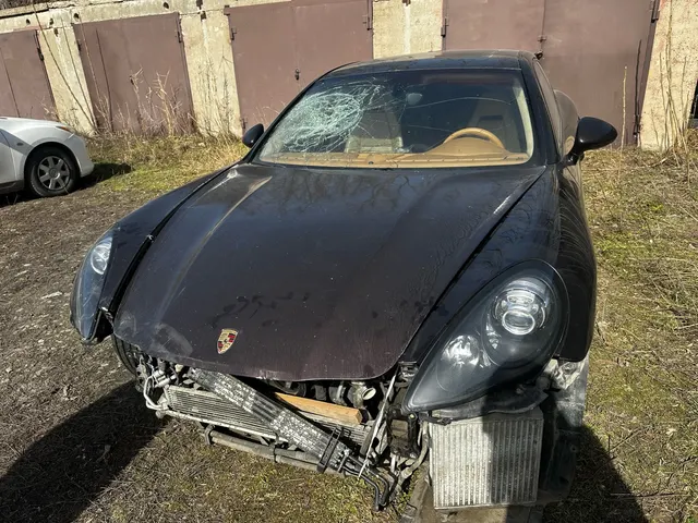 Легковой автомобиль Porsche Panamera Turbo, 2009 г.в., г/н М053КР761, VIN WP0ZZZ97ZAL080808, коричневого цвета, ТС после ДТП,в залоге, должник Жаткин А.В., (Поручение ТУ Росимущества в РО от 15.07.2026 № 61-936-У). Адрес (местоположение): Ростовская область, г. Аксай, ул. Западная, 2Д.