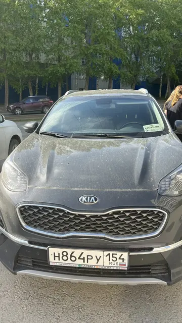 Легковой автомобиль KIA QLE sportage, 2019 г.в., г/н Н864РУ154, VIN: XWEPH81CDK0002625, серого цвета (залог)
