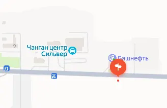 РФ, РБ, Абзелиловский район, СП Краснобашкирский сельсовет, а/д Магнитогорск-Аэропорт, на   8 км + 738 м, по направлению движения в г. Магнитогорск
