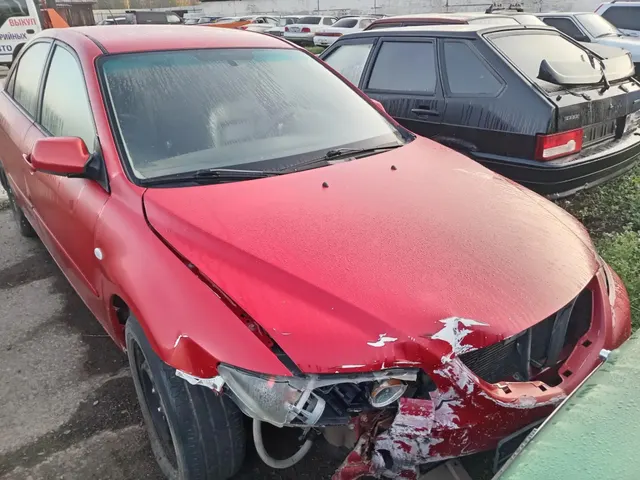 Автомобиль МАЗДА 6 в аварийном состоянии, г/н Х221МК124, 2004 г.в., VIN JMZGG12F551242929, двигатель № 259504, цвет красный, комплектность и состояние  не проверялась данное  имущество обращено в доход государства, (Документы отсутствуют)Находится в Дзержинском районе