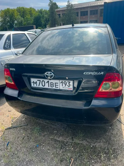 Автомобиль Тойота Королла, г.н М701ВЕ193, 2004 г.в, черного цвета, VIN JTDBM28E400077026. Документы отсутствуют.