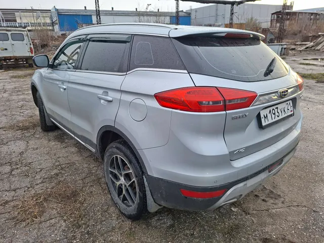 АМТС Джили АТЛАС, 2018 г.в., г/н М193УК21, VIN Y4K8762D9JB302073, цвет серебристый
