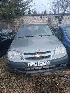 Автомобиль CHEVROLET NIVA 212300-55, идентификационный номер (VIN) X9L212300G0596844, цвет темно-серый металлик, 2016 года выпуска