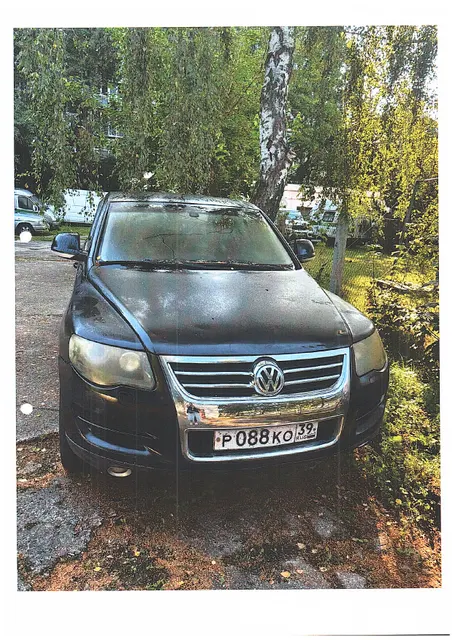 Автомобиль легковой Volkswagen Touareg 3.0 V6 TDI, 2008 г. выпуска