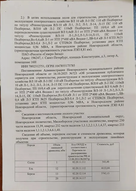 Древесина. Лот № 18.3