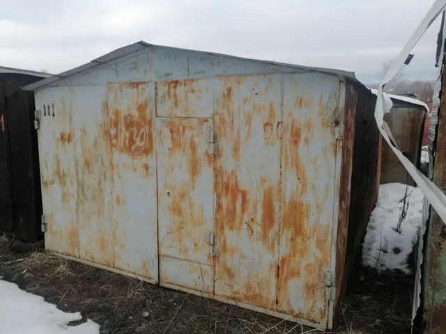 Металлический гараж