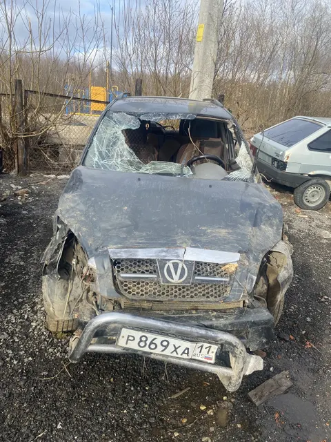 Годные остатки SUV T11 Vortex Tingo, г.в. 2010, VIN: X7MDB11DMA0000713, г/н: Р869ХА11, Документы: Нет, Ключи: Есть, Примечание: Цвет кузова темно-серый, техническое состояние: после ДТП, не на ходу. АС ПИБИ: 11-009133-1