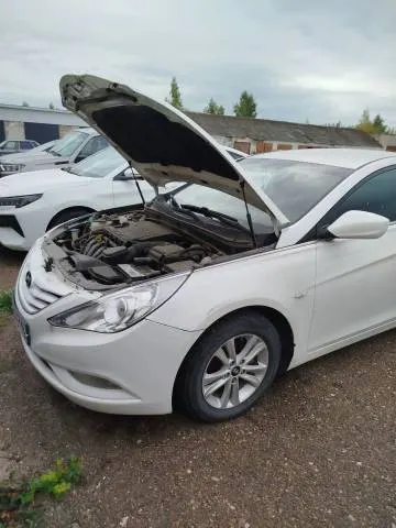 Лот 1: HYUNDAI SONATA 2.0 AT, легковой, год изготовления 2012, регистрационный номер  У 496 ХО 116 RUS, идентификационный номер (VIN) КМНЕВ41ВВСА457948, мощность 150 л.с. (110 кВт)., тип двигателя бензиновый, цвет белый Начальная цена (с НДС): 695 000 рублей.