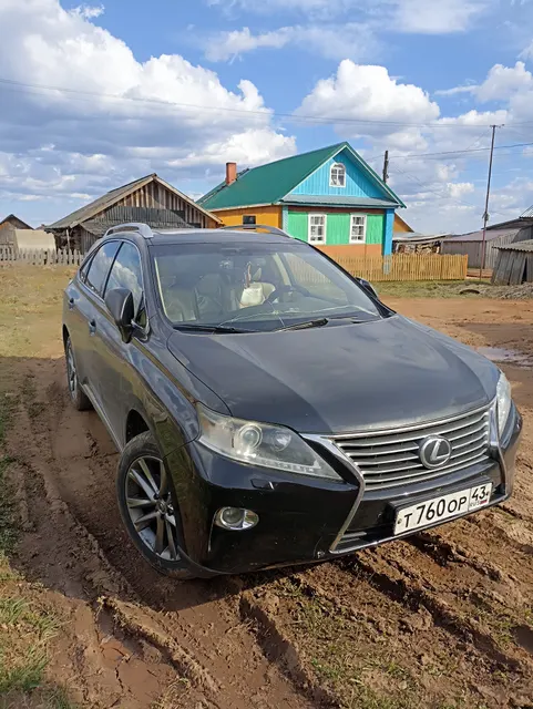 Легковой автомобиль LEXUS RX350 универсал, 2013 г.в., г/н Т760ОР43, цвет черный, VIN JTJBK 11A602033070