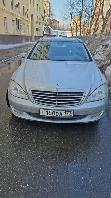 АМТС МЕРСЕДЕС-БЕНЦ S 350, 2005гв, г/н Н160ВА177, цвет светло-серый, VIN WDD2211561A006325