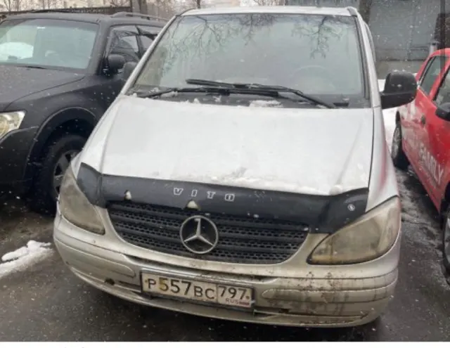 АМТС МЕРСЕДЕС-БЕНЦ ВИТО 111CDI, 2007гв, г/н Р557ВС797, цвет серебристый, VIN WDF63970313333474