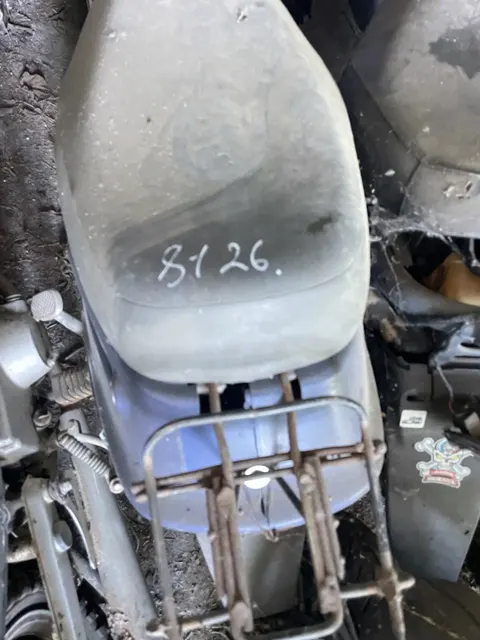 Мопед марки "Honda Tact AF24", год выпуска не установлен, в корпусе синего цвета, номер рамы AF24-1196658.