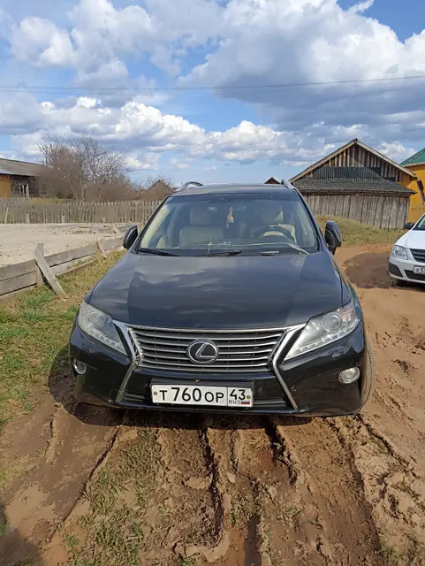 Легковой автомобиль LEXUS RX350 универсал, 2013 г.в., г/н Т760ОР43, цвет черный, VIN JTJBK 11A602033070