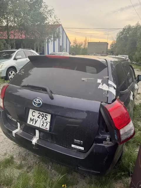 Автомобиль марки "Toyota Corolla Fielder H", г.р.з. С295МУ27. (ключи и документы отсутствуют, техническое состояние не проверялось, пробег не известен). Имущество продается в том виде, в каком оно есть, в случае продажи возврату/обмену не подлежит. За скрытые дефекты имущества Продавец ответственности не несет.