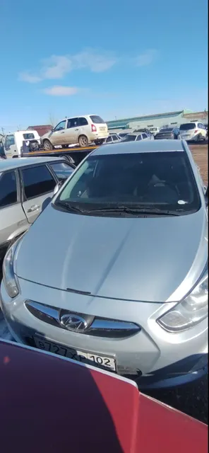 Автомобиль Хундай Солярис, г/н В727ХР102, VIN Z94CT41DBBR045357, 2011 г.в.