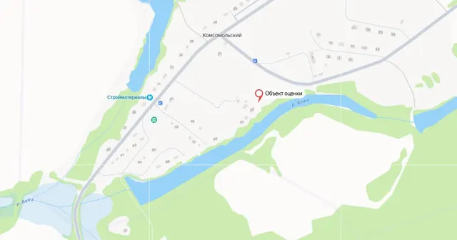Нежилое здание, с кн 62:13:0510101:371, общая площадь 215 кв.м, РНФИ:П12620006234 по адресу: Рязанская область, р-н Рыбновский,                                                   п. Комсомольский