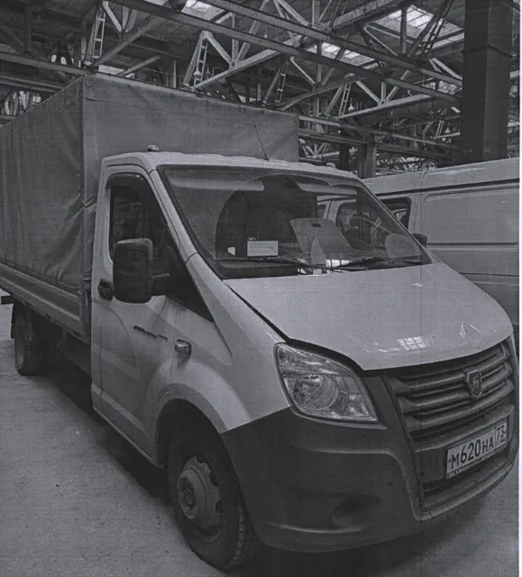 ГАЗ GАZЕLLЕ, 2020 г.в., г/н М620НА73, VIN: X96A21R35L2816285. Начальная цена – 1 193 630,35 руб. (944-у (II), ООО "АГРЕГАТ - ПРОИЗВОДСТВЕННАЯ КОМПАНИЯ".)