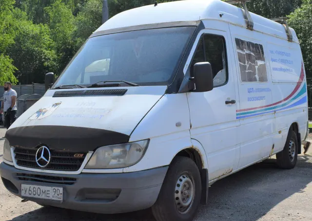 Продажа транспортного средства грузовой автомобиль Мерседес-Бенц SPRINTER 316 CDI  VIN WDB9036621R491765