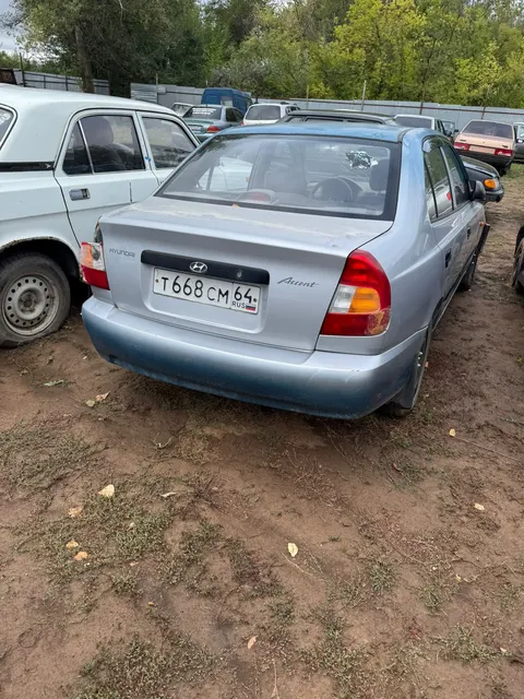 Лот №31 – Автомобиль Hyundai Accent,  2004 г.в.,  (64-011708)