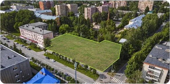 Продажа находящегося в федеральной собственности земельного участка площадью 2 562 кв. метра (кадастровый номер 12:05:0503003:1406), по адресу: Российская Федерация, Республика Марий Эл, городской округ «Город Йошкар-Ола», город Йошкар-Ола, улица Кремлёвская, для иного строительства