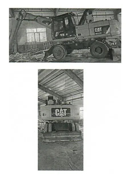 Экскаватор Caterpillar M322DM, колесный, 2011 года выпуска.