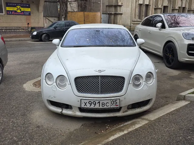 Автомобиль марки: Бентли Континенталь GT VIN SCBCE63W96C038578, 2006 года выпуска, цвет белый, местоположение: Республика Дагестан, г. Махачкала (должник Мусаилова А. А.)