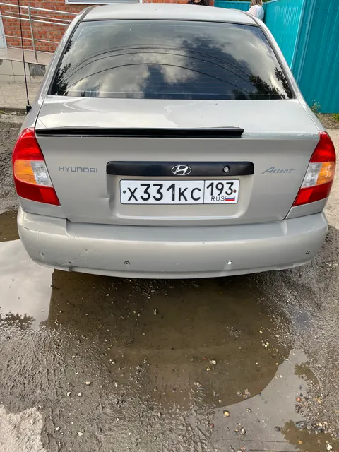 Д-к: Эрленбуш Р.А. Легковой автомобиль HYUNDAI ACCENT, г/в 2008, г/н Х331КС193, VIN X7MCF41GP8M169011