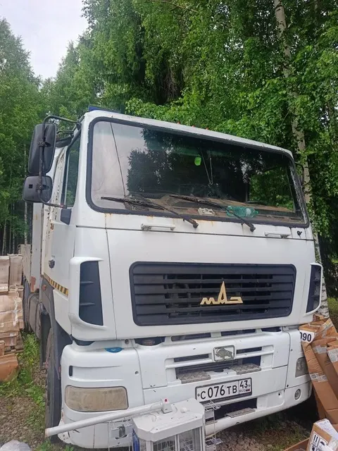 Грузовой автомобиль МАЗ 6312А9-320-010, 2012 г.в., г/н C076TB43, цвет белый, VIN Y3M6312A9C0000440