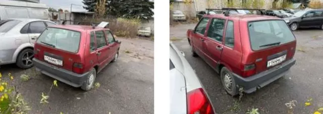 Автомобиль ФИАТ УНО 45, 1997 года выпуска, г/н Т144МК197, VIN: ZFA146A0000010141.