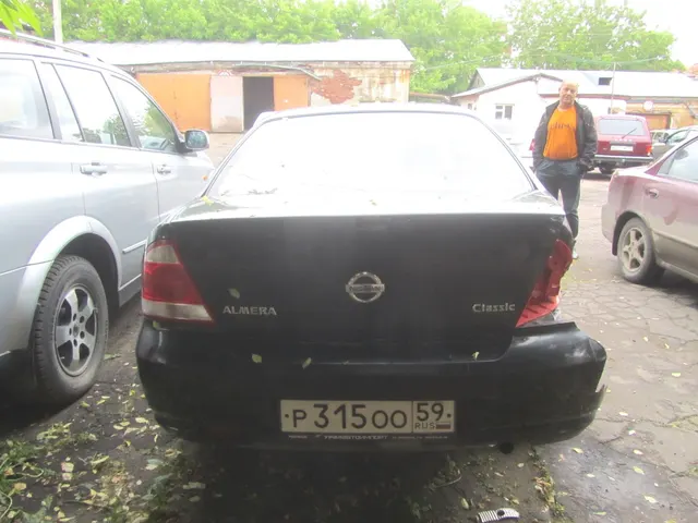 Автотранспортное средство, легковой автомобиль NISSAN ALMERA CLASSIC 1.6