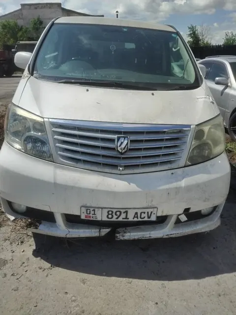Транспортное средство марки  «TOYOTA Alphard», 2008 года выпуска, номер кузова «AHN15-0015337», регистрационный номерной знак 01KG891ACV. (задержанное)