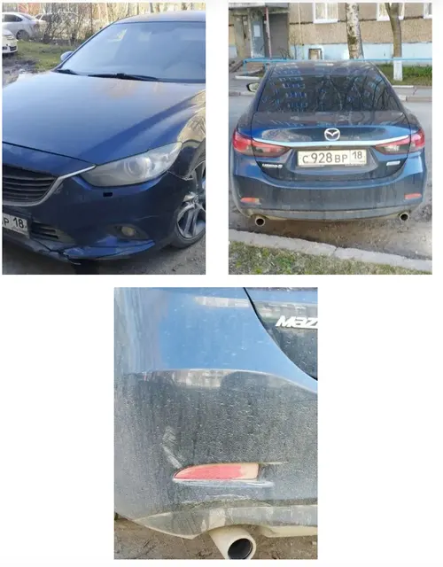 Легковой автомобиль МАZDА 6, 2013 года выпуска, государственный номер С928ВР18, идентификационный номер (VIN) JМZGJ426831123421, № двигателя 20232039, рабочий объём двигателя – 1998 куб. см, мощность двигателя 150 л.с., 110,29 кВт.