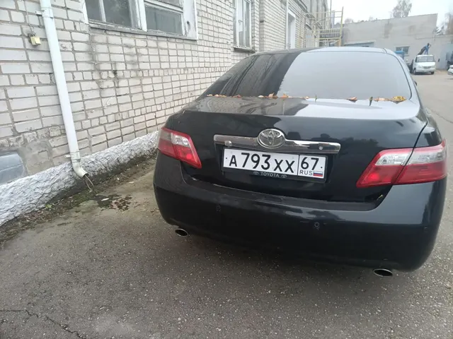 Продажа легкового седана марки, модели ТОЙОТА КАМРИ, год выпуска ТС 2010, АКПП,  цвет кузова (кабины, прицепа) черный.