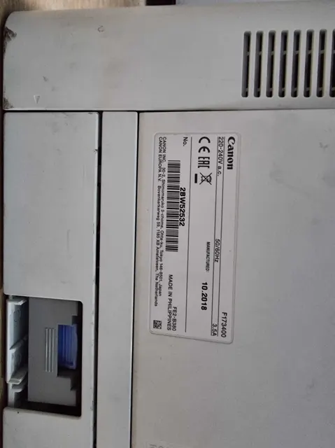 Принтер «Canon» № 2BW52532 АС ПИБИ 11-009111-2