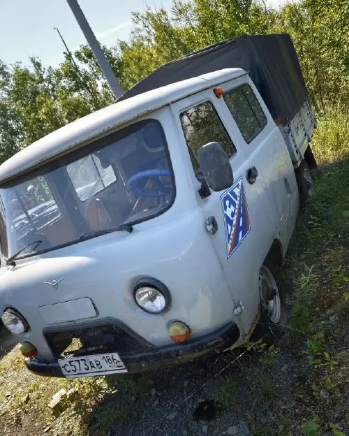 Грузовой бортовой УАЗ 390945, государственный регистрационный знак С 573 АВ 186
