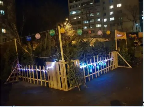 Право включения в схему размещения нестационарного торгового объекта - елочный базар площадью 50,0 кв. м: специализация – новогодние елки, место размещения: г. Владивосток, ул. Тухачевского, 52, в соответствии с координатами
