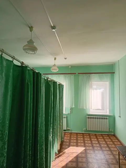 Нежилое здание (бывший ФАП) общей площадью 419, 4 кв.м. с земельным участком, расположенном под зданием, площадью 1933 кв.м., кадастровый номер земельного участка 58:08:0600301:68