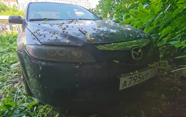 Легковой автомобиль MAZDA 6, 2006 г.в., г/н: A795KP172, VIN: JMZGG128261645994, цвет темно-вишневый (залог)