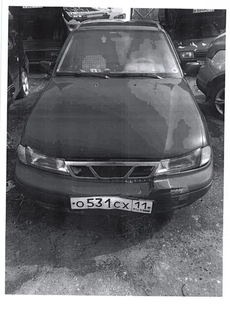 (№107-03-26) Транспортное средство DAEWOO NEXIA (седан), 2008 гв., г/н О531СХ11, цвет темно-синий, VIN: MVB3L31CD8A26S730.