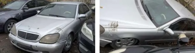 Автомобиль MERCEDES-BENZ S 320 CDI, год выпуска не установлен.