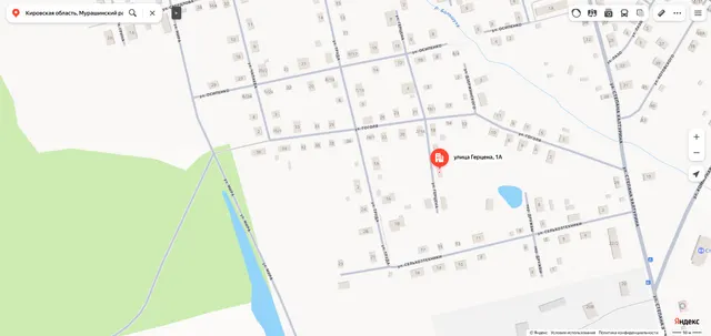 Доля в праве общей долевой собственности (1/3 доли) на жилое помещение «квартира» площадью 33 кв.м., этаж № 1, кадастровый номер 43:18:310139:186, расположенное по адресу: Кировская область, Мурашинский район, г. Мураши, ул. Герцена, д. 1А, кв. 1