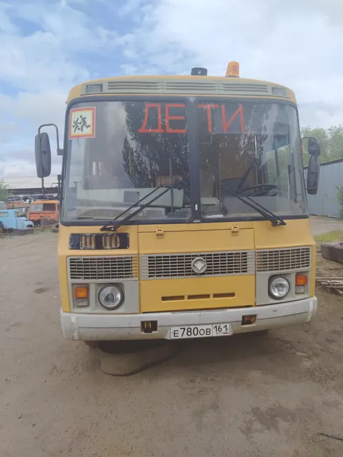 Автобус для перевозки детей, ПАЗ 32053-70, государственный регистрационный знак Е780ОВ/161, 2012 года выпуска, цвет желтый, VIN Х1М3205СХС0004154
